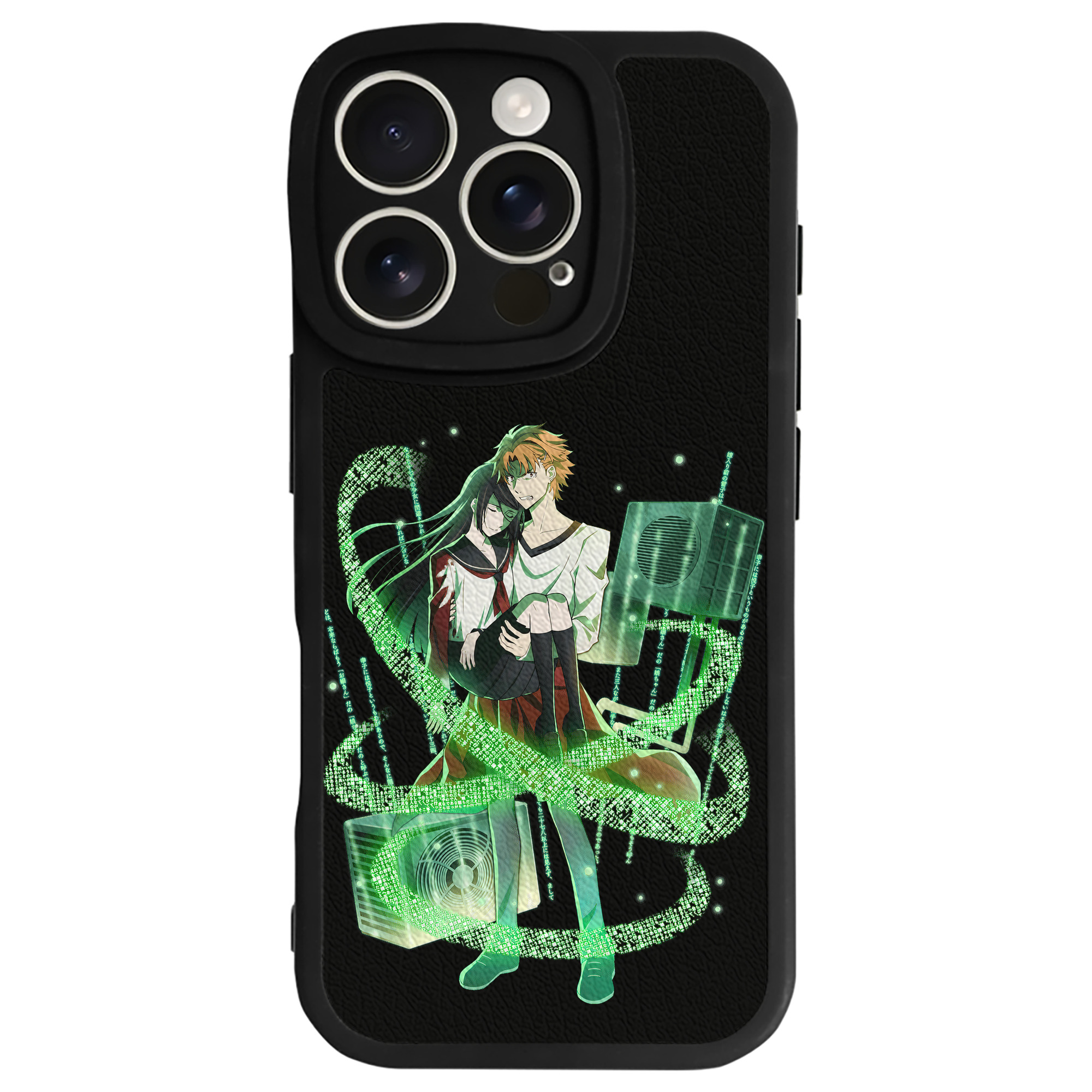 （画像用） 文豪ストレイドッグス Bungo Stray Dogs 【iPhone 16シリーズ対応】シリコンスマホケース（レザー調） 材質：シリコン